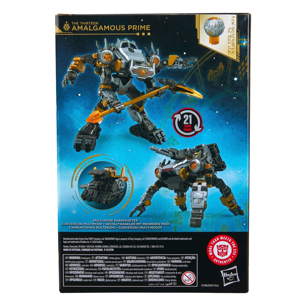 Figura hasbro transformers age of the primes the thirteen amalgamous prime