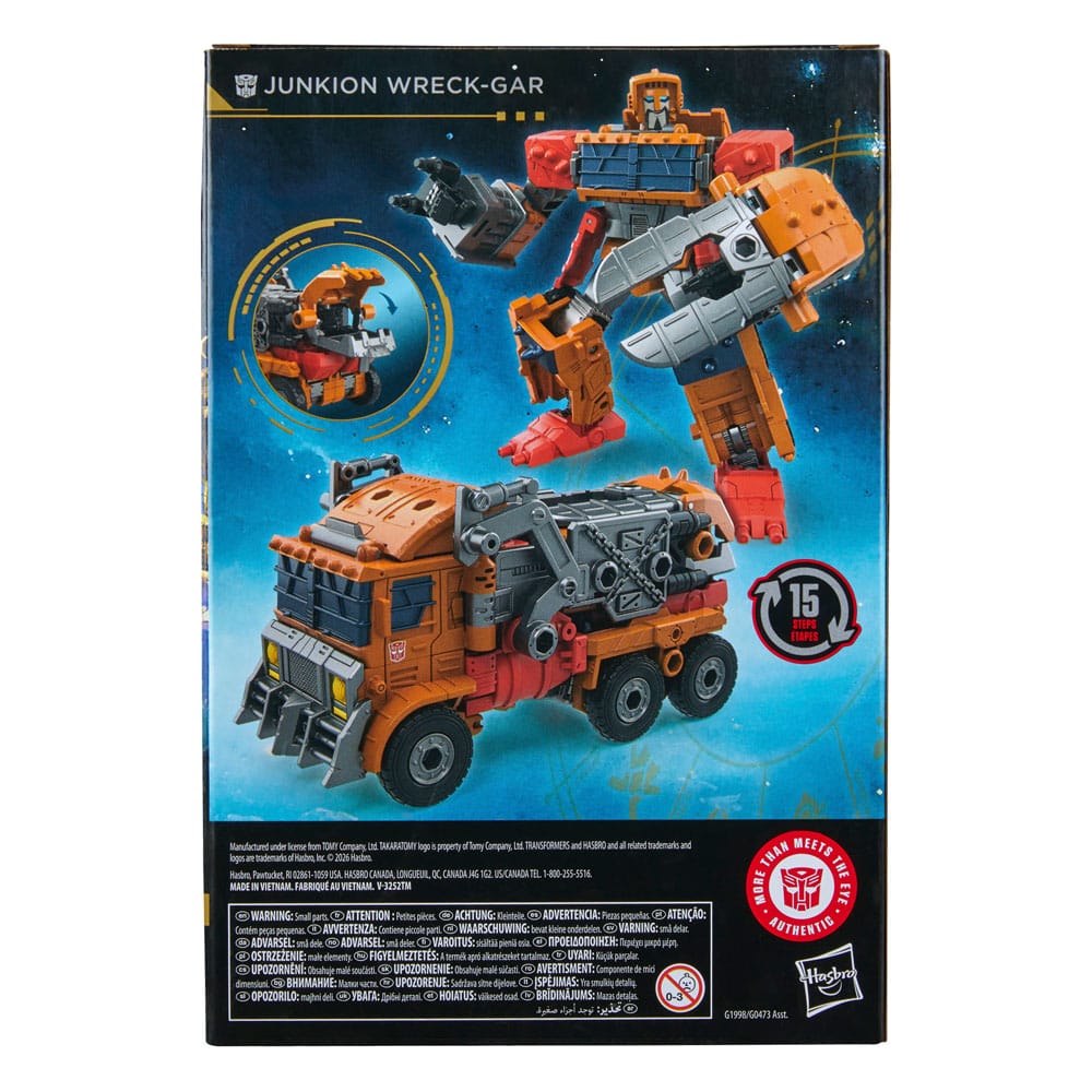 Figura Junkion Wreck-Gar Transformers 17,5cm