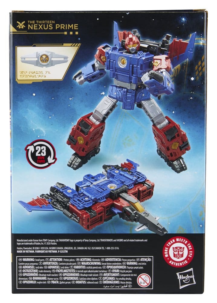Figura hasbro transformers age of the primes the thirteen nexus prime