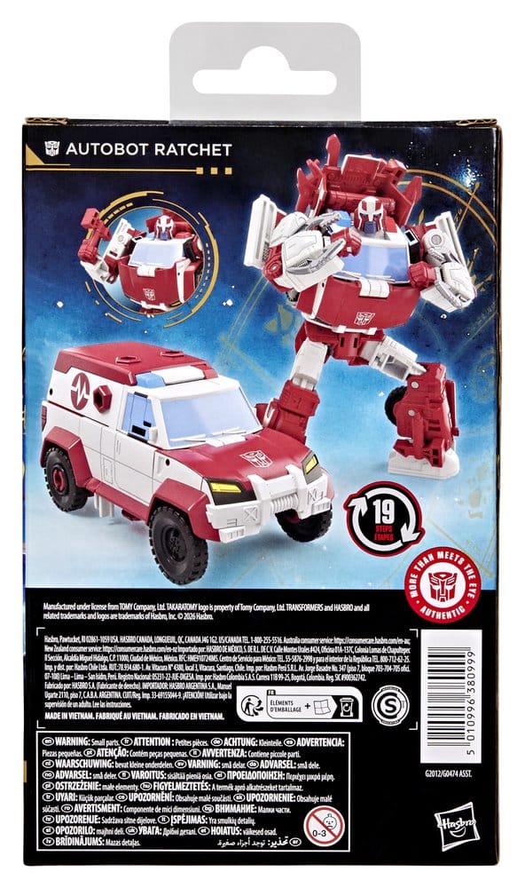 Transformers Age of the Primes Deluxe Class Figura Autobot Ratchet 15 cm