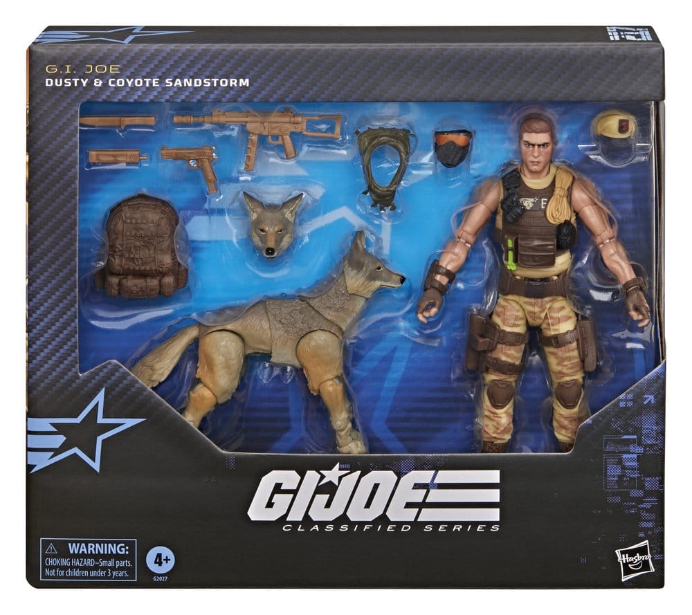 G.I. Joe Classified Series Figura #217 Dusty & Coyote Sandstorm 15 cm
