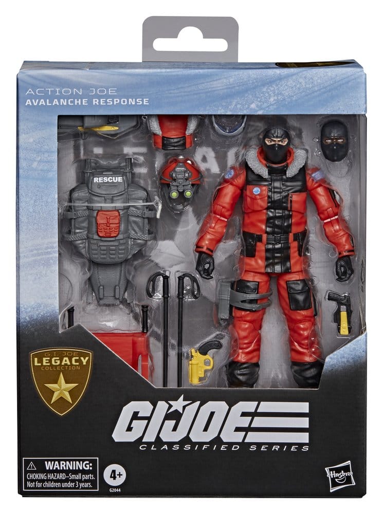 G.I. Joe Classified Series Legacy Collection Figura Action Joe - Avalanche Response 15 cm