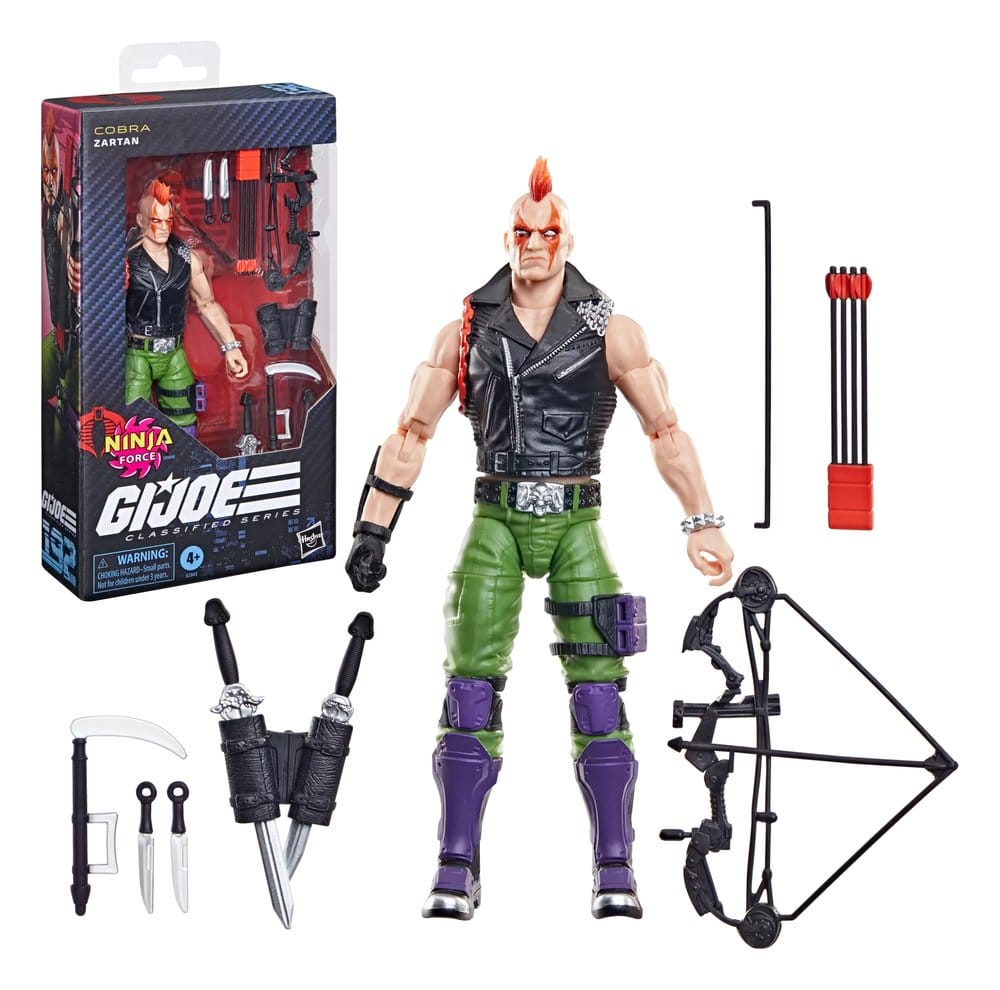 G.I. Joe Classified Series Figura #192 Ninja Force Zartan 15 cm