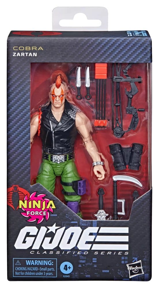 G.I. Joe Classified Series Figura #192 Ninja Force Zartan 15 cm