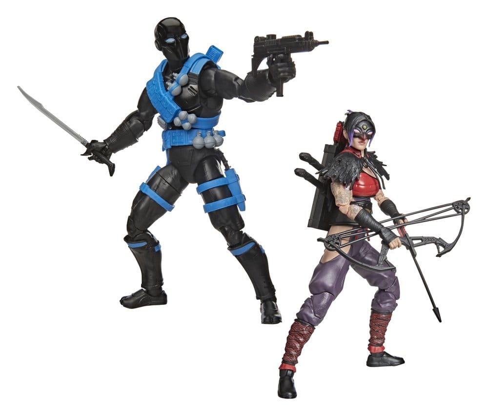 G.I. Joe Classified Series Pack de 2 Figuras Snake Eyes & Kim "Jinx" Arashikage 15 cm