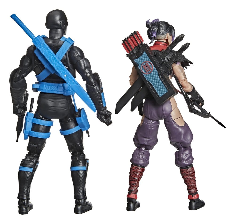 G.I. Joe Classified Series Pack de 2 Figuras Snake Eyes & Kim "Jinx" Arashikage 15 cm