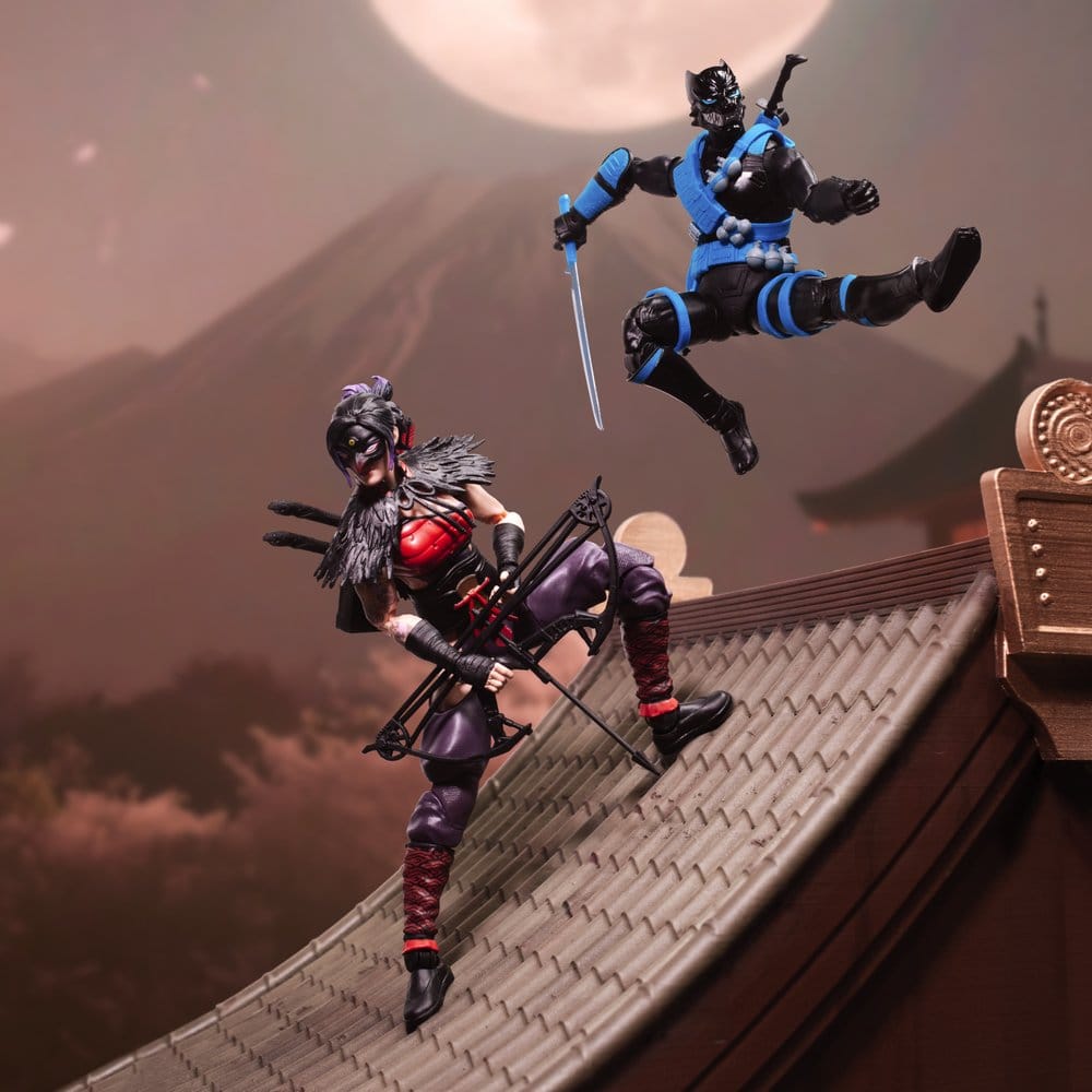 G.I. Joe Classified Series Pack de 2 Figuras Snake Eyes & Kim "Jinx" Arashikage 15 cm