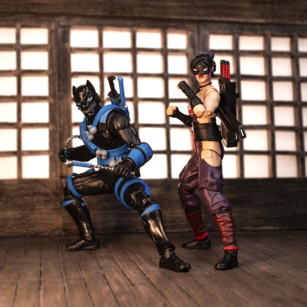 G.I. Joe Classified Series Pack de 2 Figuras Snake Eyes & Kim "Jinx" Arashikage 15 cm