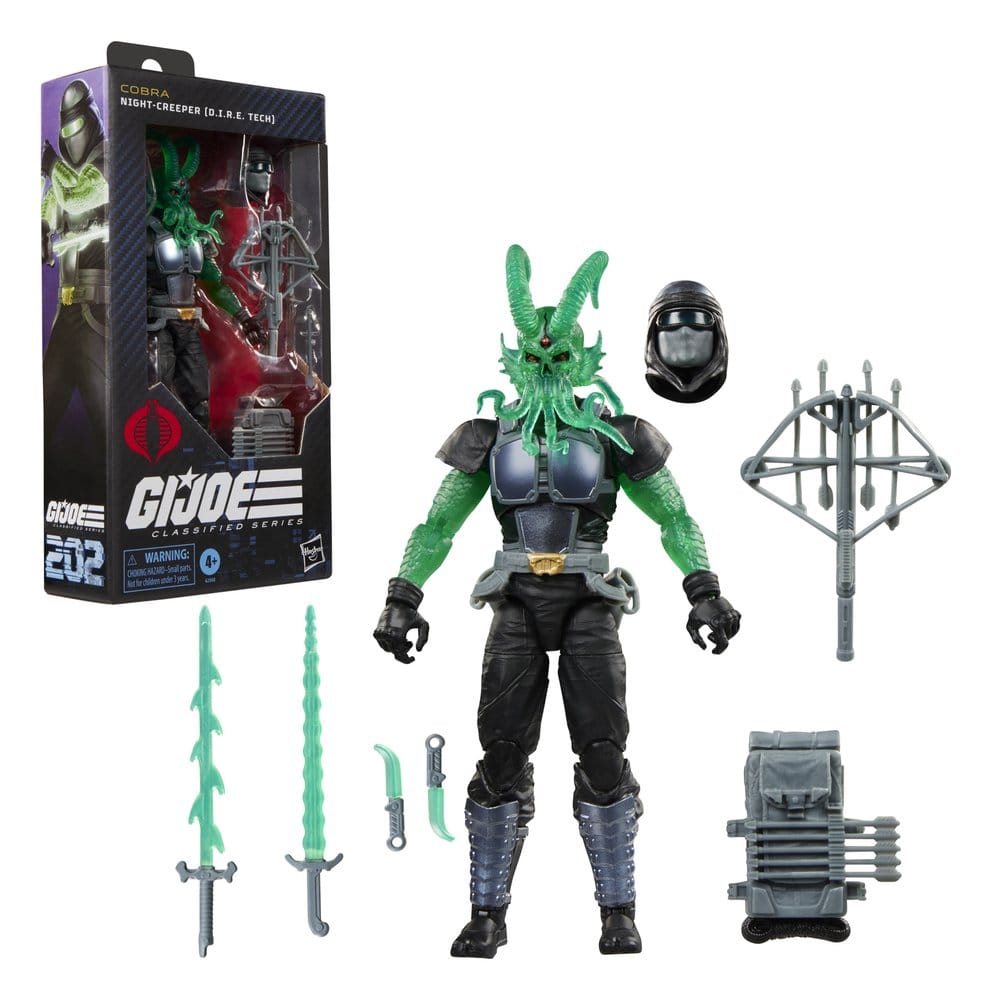 G.I. Joe Classified Series Figura #202 Night-Creeper (D.I.R.E. Tech) 15 cm
