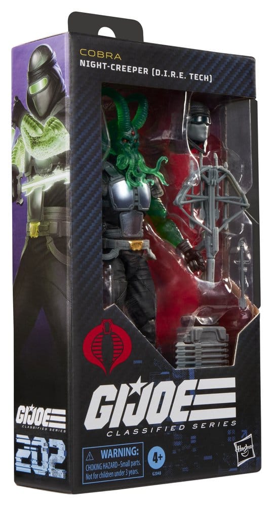 G.I. Joe Classified Series Figura #202 Night-Creeper (D.I.R.E. Tech) 15 cm