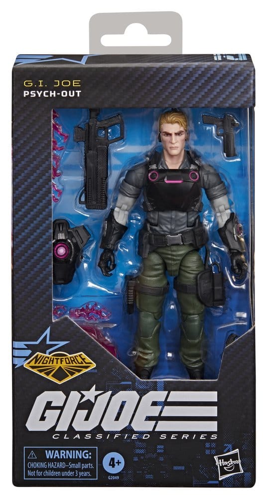 G.I. Joe Classified Series Figura Night Force: Psych-Out 15 cm