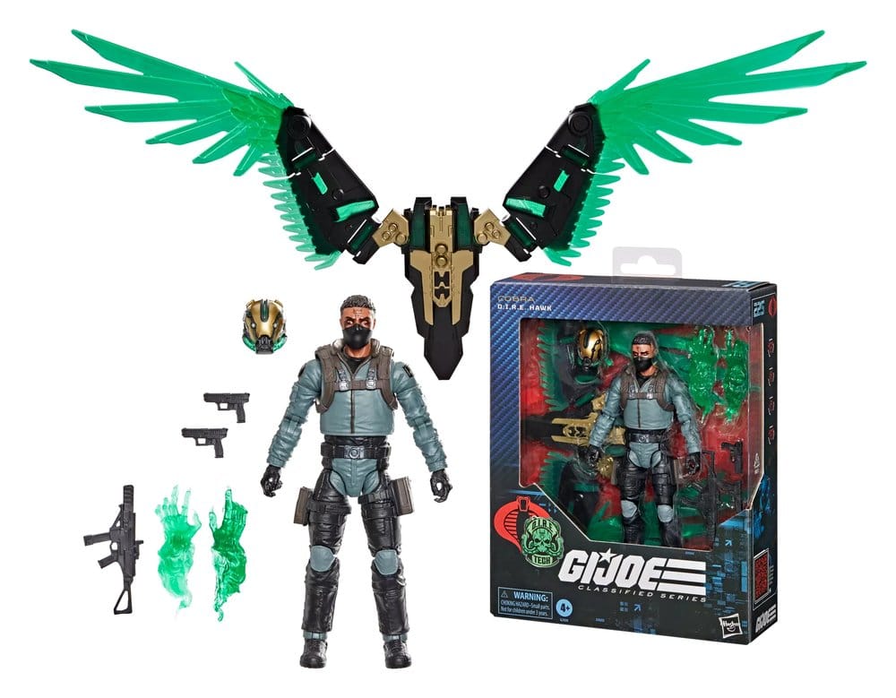G.I. Joe Classified Series Figura #225 D.I.R.E. Hawk (Dread-Inducing Responsive Energy) 15 cm