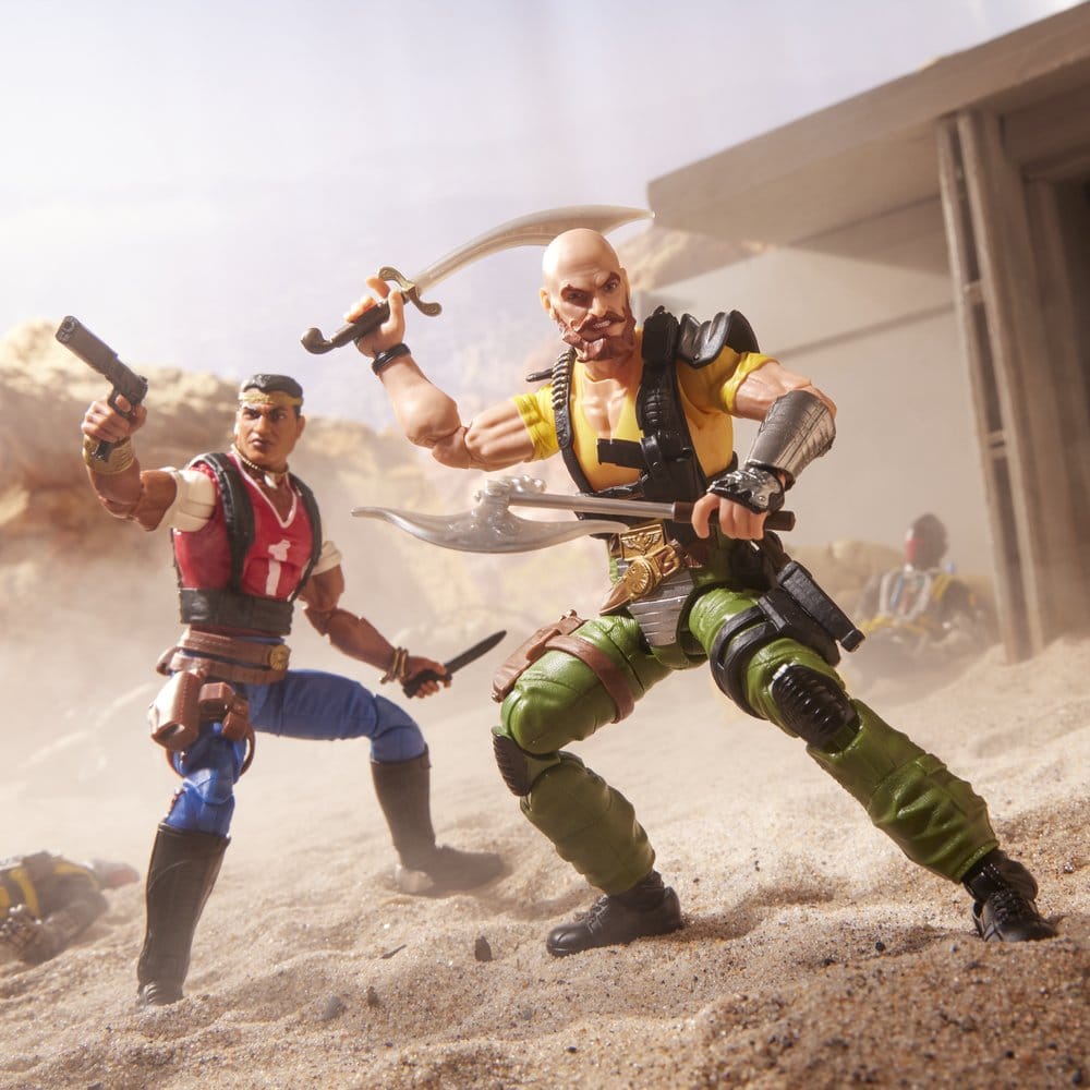 G.I. Joe Classified Series Pack de 2 Figuras #193 David "Red Dog" Taputapu & Varujan "Taurus" Ayvazyan 15 cm