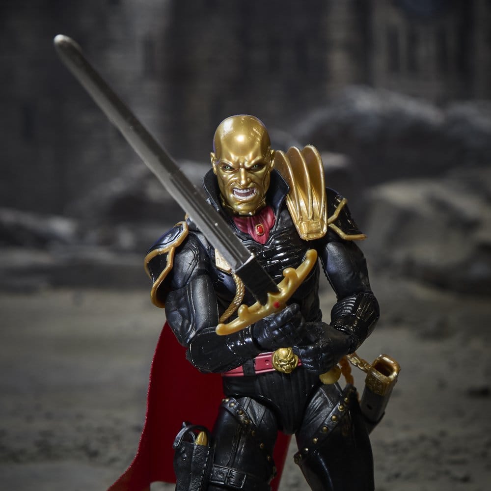 G.I. Joe Classified Series Figura y Vehículo Set #203 Destro & Iron Grenadier Despoiler 15 cm