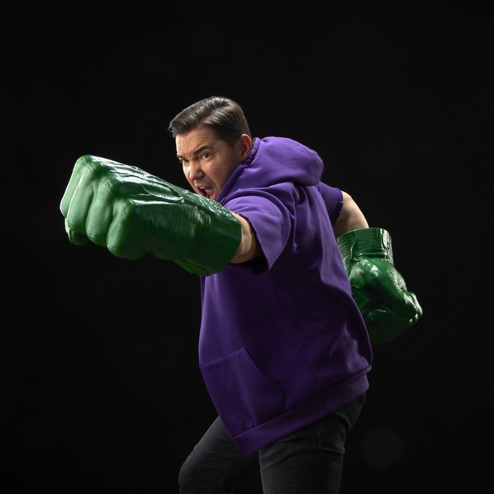 Replica hasbro marvel legends the incredible hulk puños electronicos 30.5cm