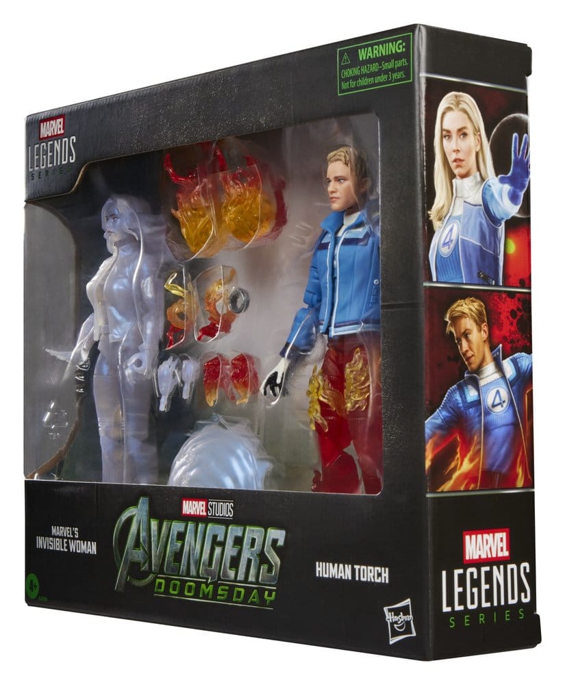 Avengers: Doomsday Marvel Legends Pack de 2 Figuras Marvel's Invisible Woman & Human Torch 15 cm