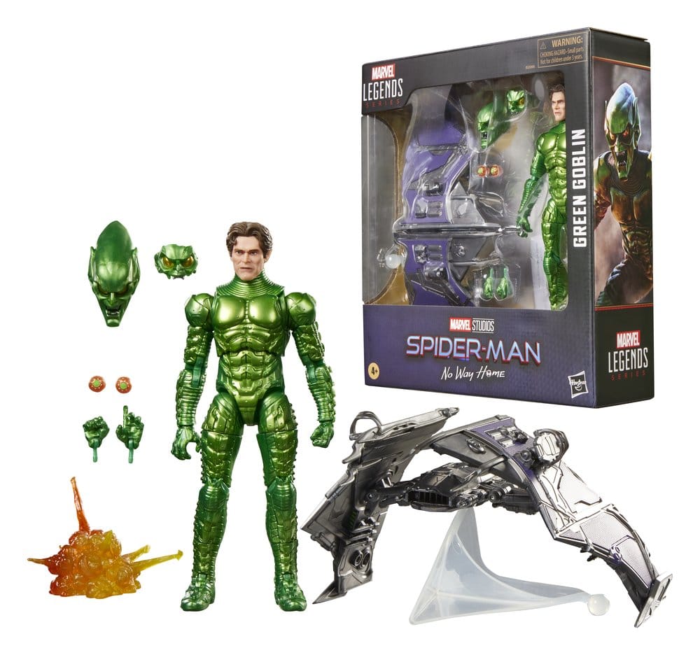 Spider-Man: No Way Home Marvel Legends Figura Green Goblin 15 cm