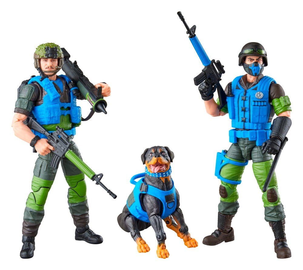G.I. Joe Classified Series Pack de 3 Figuras #220 Mad Marauders: Footloose & Mutt & Junkyard 15 cm Frikytopia