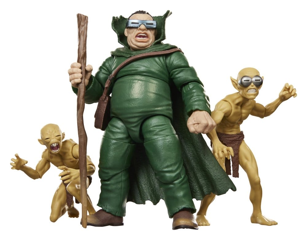 Fantastic Four Marvel Legends Pack de 3 Figuras Marvel's Mole Man & Moloids 15 cm Frikytopia