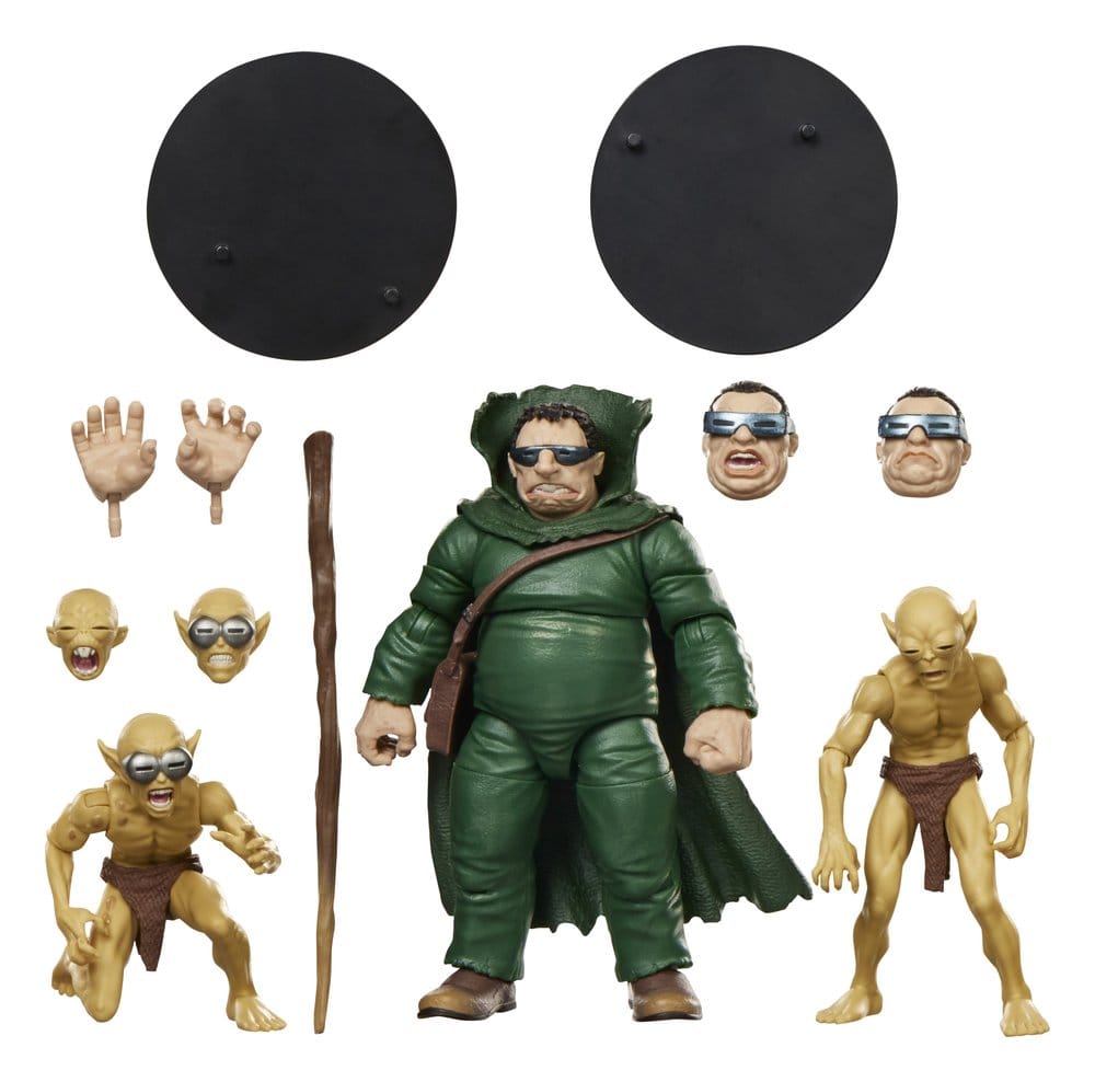 Fantastic Four Marvel Legends Pack de 3 Figuras Marvel's Mole Man & Moloids 15 cm