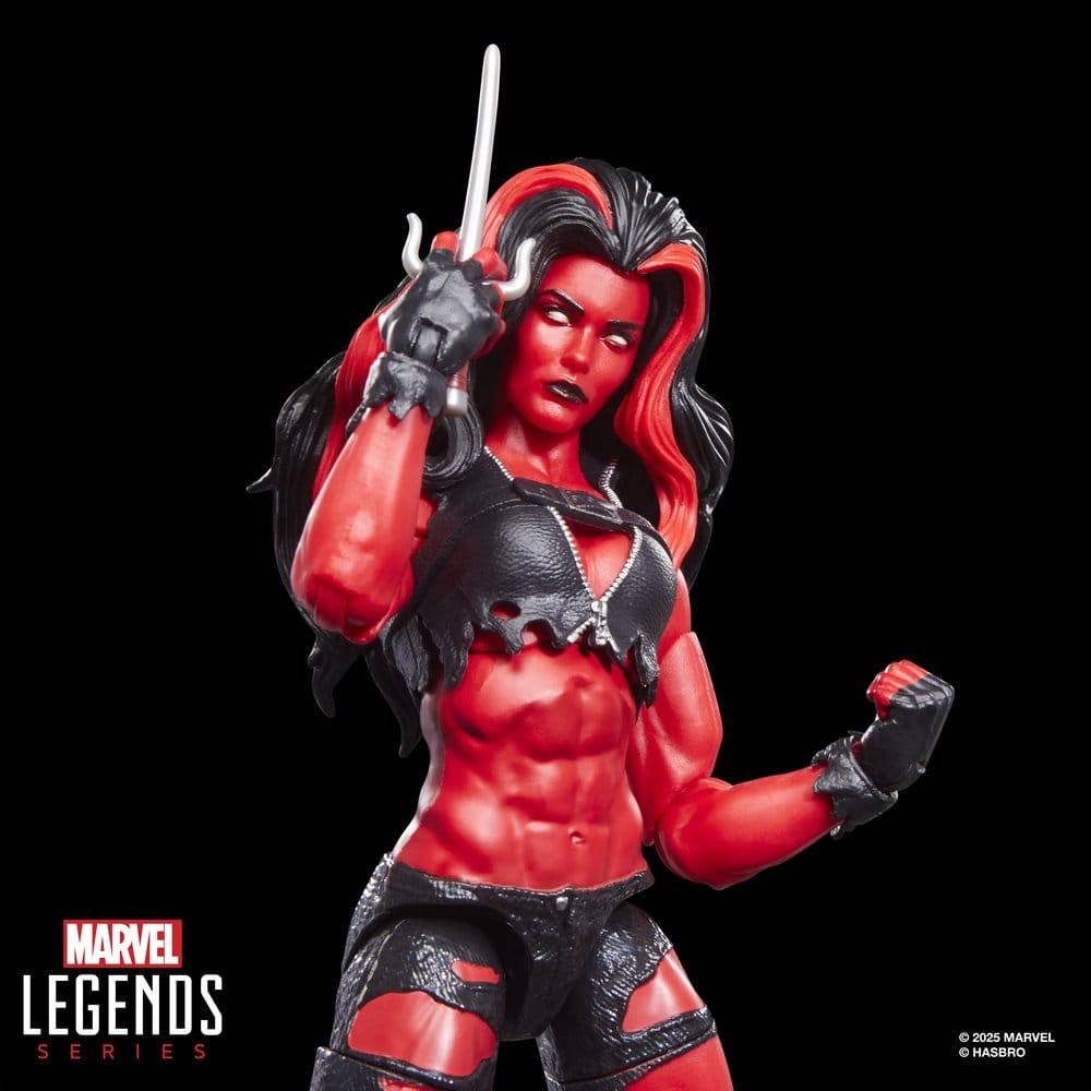 Figura Hulka Roja She-Hulk Marvel Legends 15cm