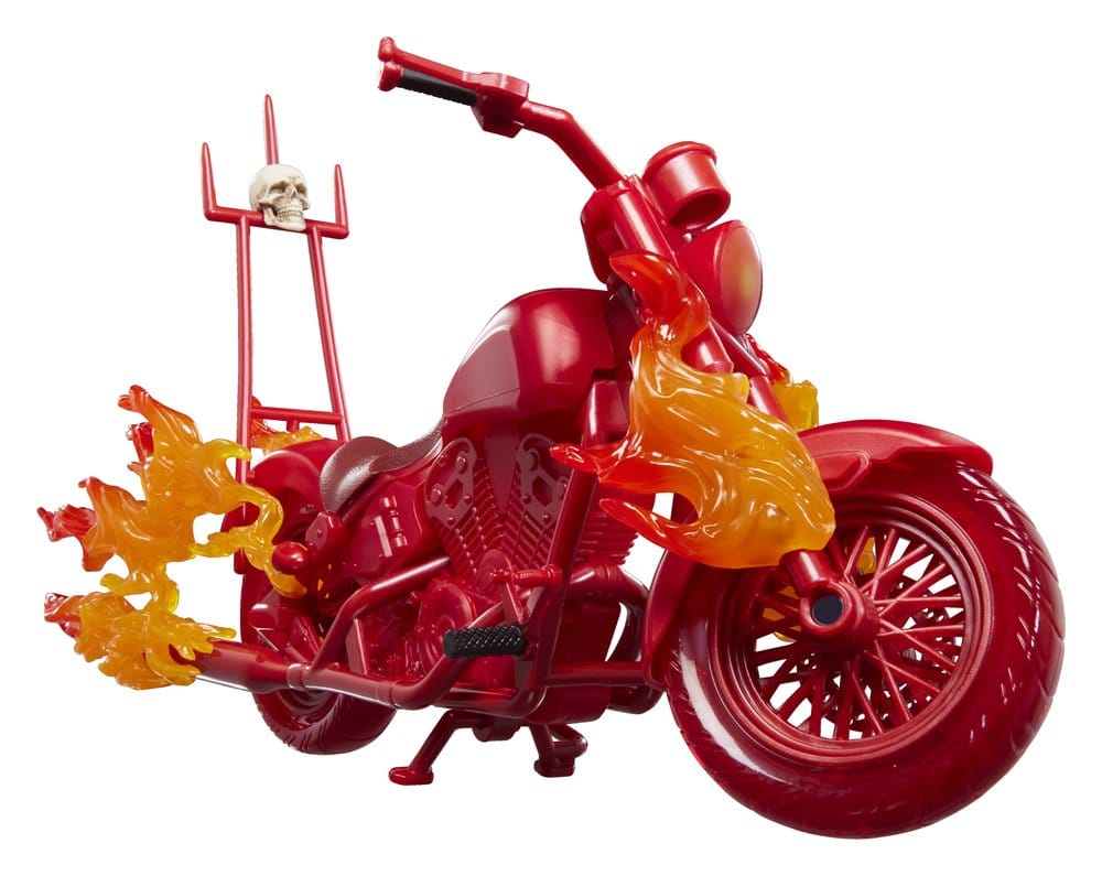 Ghost Rider Marvel Legends Figura Johnny Blaze with Motorcycle 15 cm