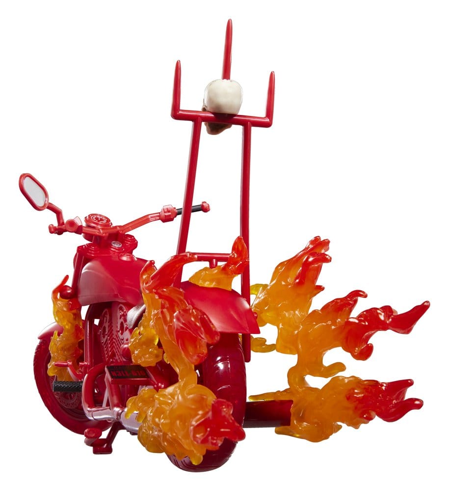 Ghost Rider Marvel Legends Figura Johnny Blaze with Motorcycle 15 cm