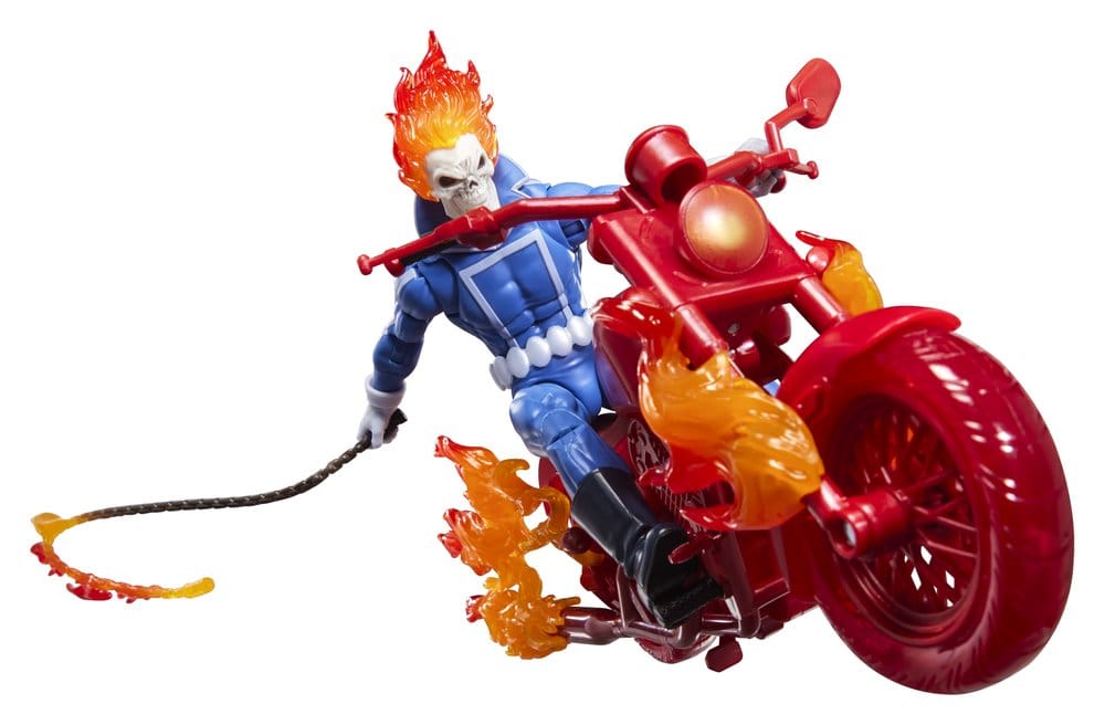 Ghost Rider Marvel Legends Figura Johnny Blaze with Motorcycle 15 cm
