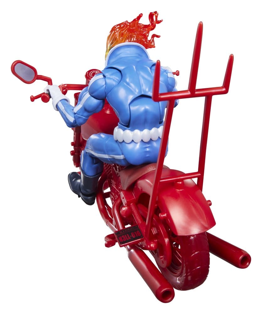 Ghost Rider Marvel Legends Figura Johnny Blaze with Motorcycle 15 cm
