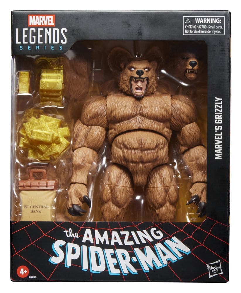 The Amazing Spider-Man Marvel Legends Figura Marvel's Grizzly 15 cm