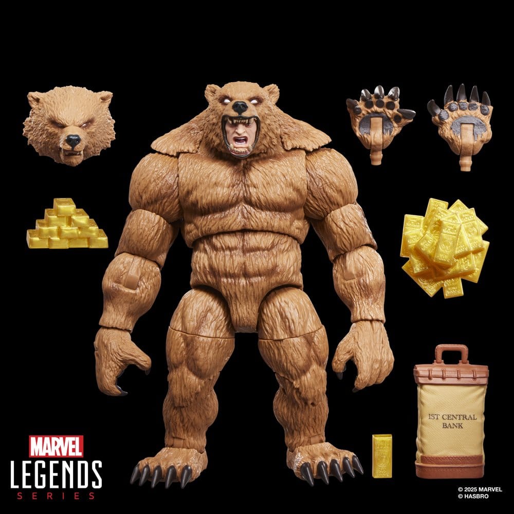 The Amazing Spider-Man Marvel Legends Figura Marvel's Grizzly 15 cm