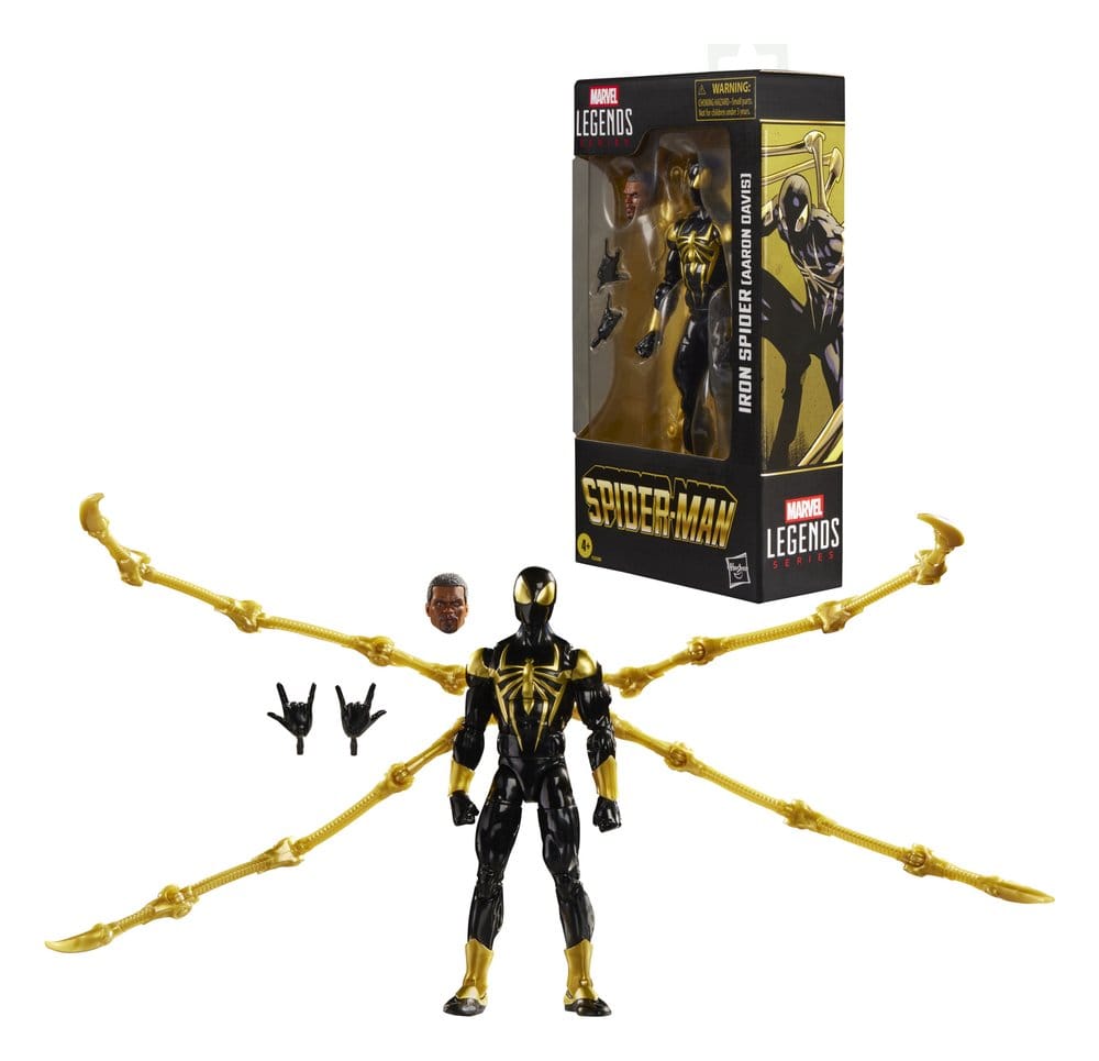 Spider-Man Marvel Legends Figura Iron Spider (Aaron Davis) 15 cm