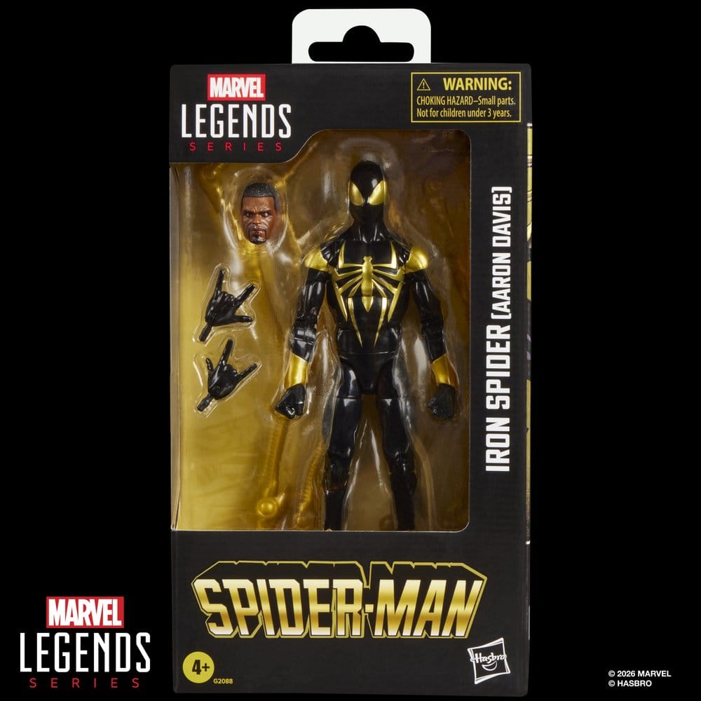 Spider-Man Marvel Legends Figura Iron Spider (Aaron Davis) 15 cm