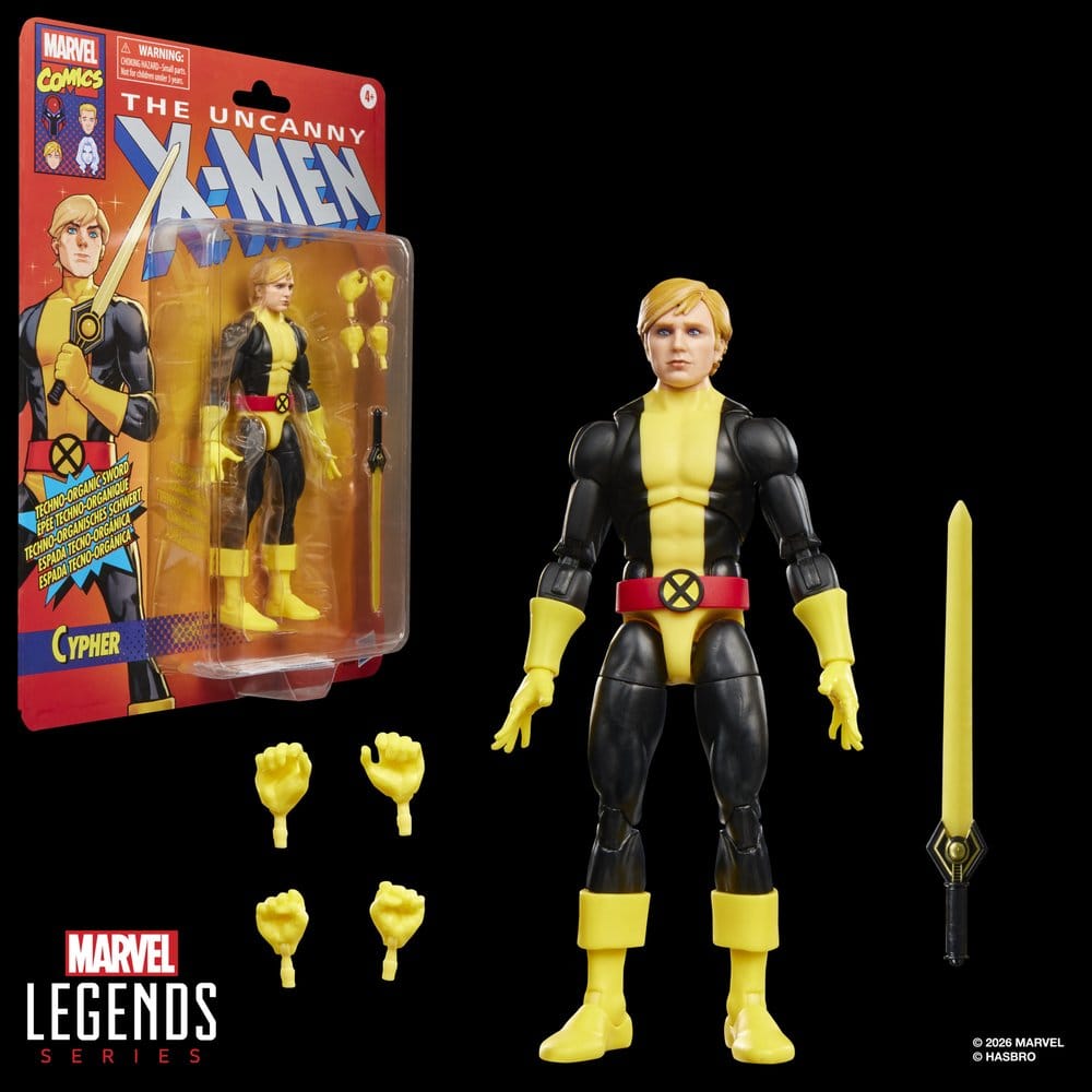 The Uncanny X-Men Marvel Legends Figura Cypher 15 cm