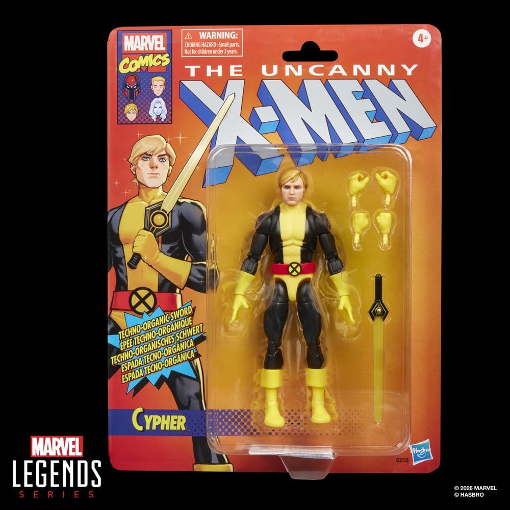 The Uncanny X-Men Marvel Legends Figura Cypher 15 cm