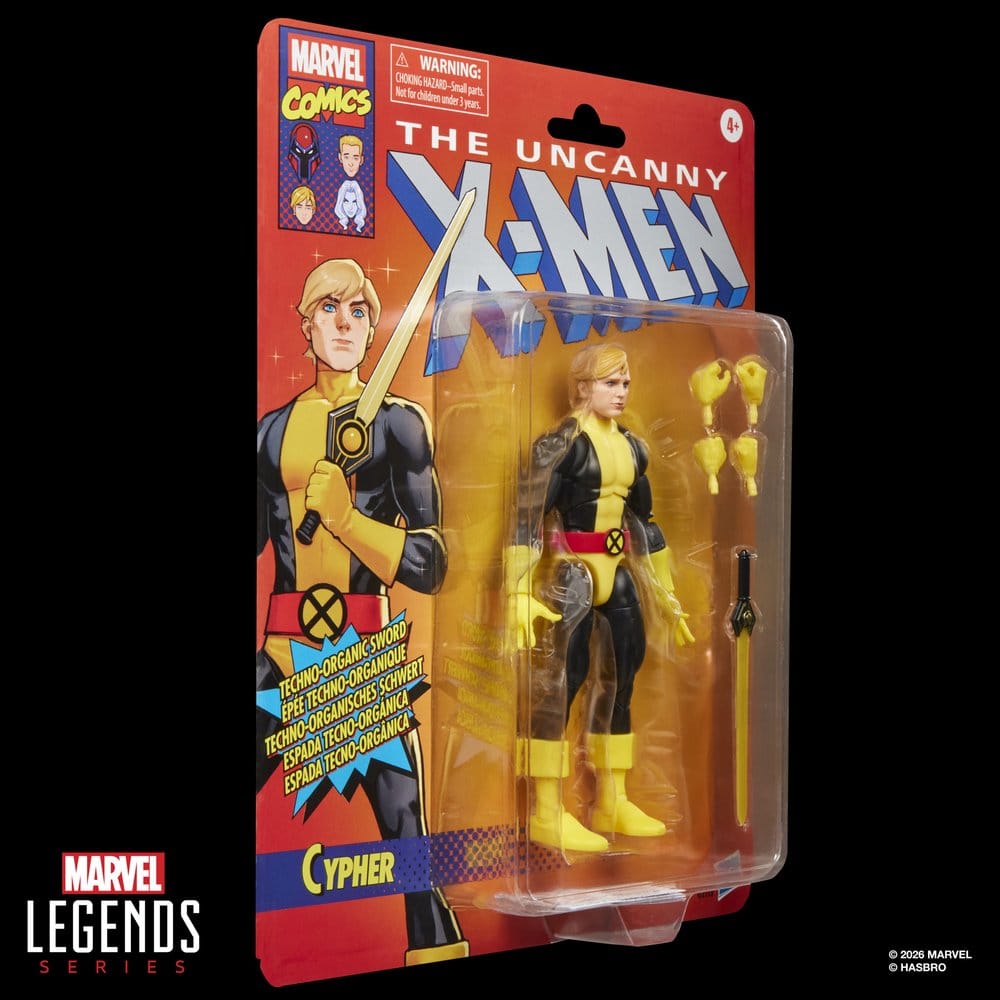 The Uncanny X-Men Marvel Legends Figura Cypher 15 cm