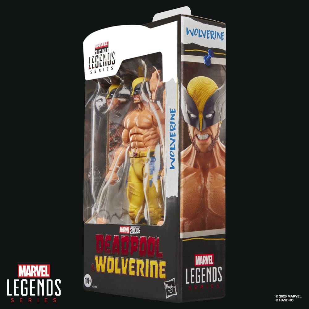 Figura Wolverine Deadpool & Wolverine Marvel Legends Series 15cm