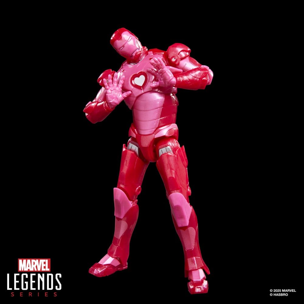 Figura hasbro marvel legends series i love you boo iron man
