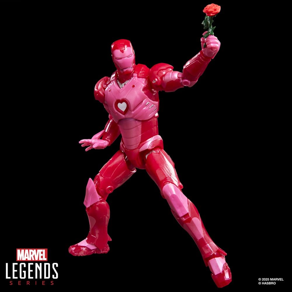 Figura hasbro marvel legends series i love you boo iron man