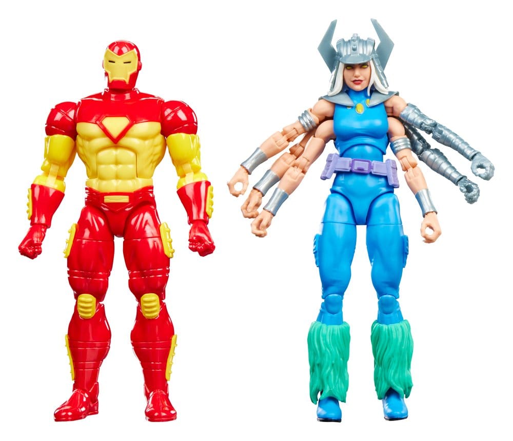 Marvel Games Marvel Legends Pack de 2 Figuras Iron Man & Marvel's Spiral 15 cm Frikytopia