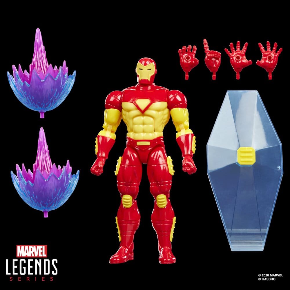 Marvel Games Marvel Legends Pack de 2 Figuras Iron Man & Marvel's Spiral 15 cm