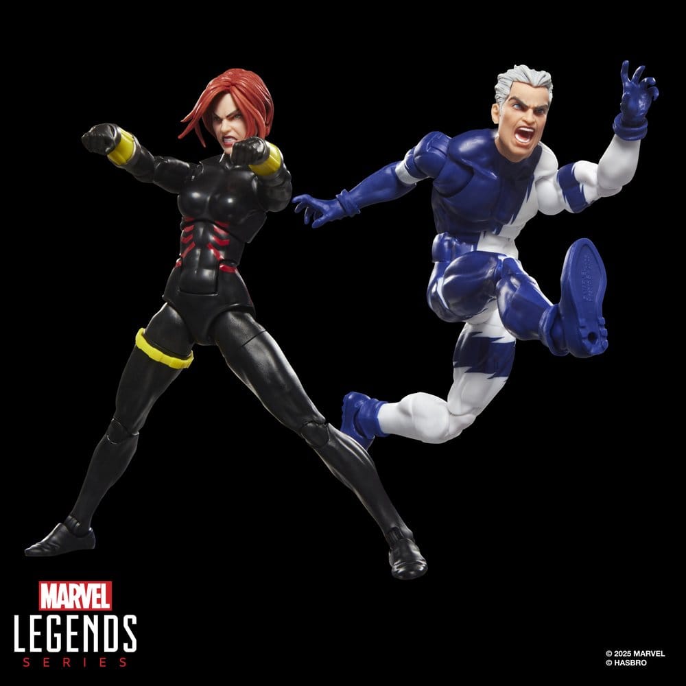 Avengers Marvel Legends Pack de 2 Figuras Black Widow & Quicksilver 15 cm