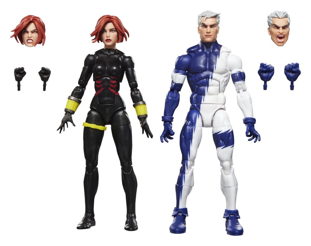 Avengers Marvel Legends Pack de 2 Figuras Black Widow & Quicksilver 15 cm