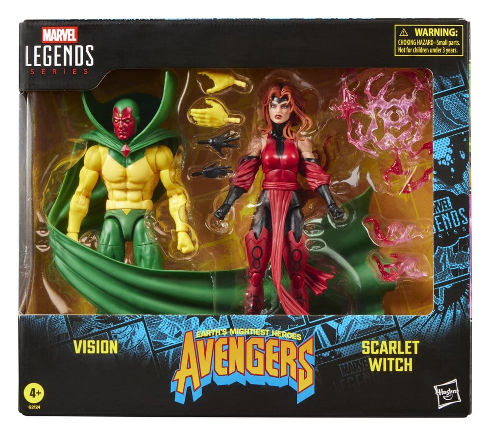 Avengers Marvel Legends Pack de 2 Figuras Vision & Scarlet Witch 15 cm