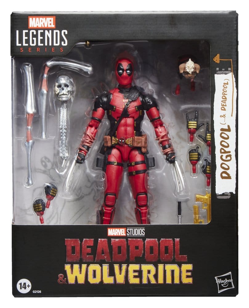 Deadpool & Wolverine Marvel Legends Figura Dogpool & Deadpool 15 cm
