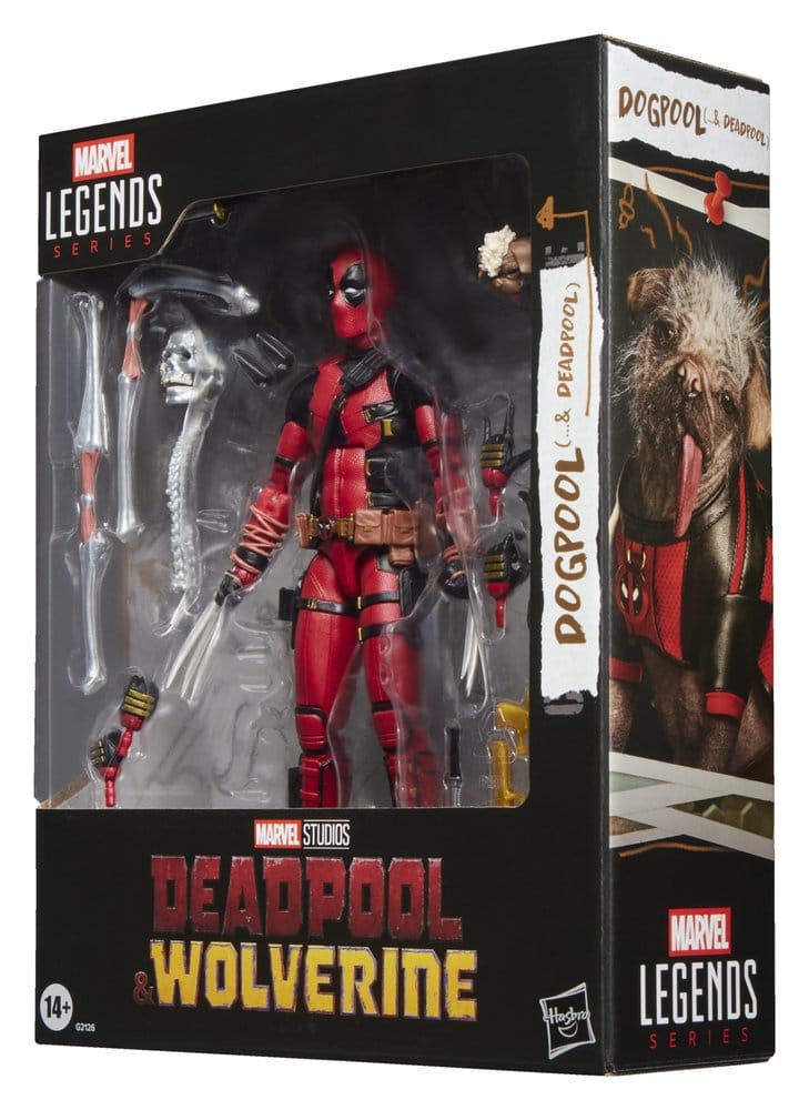Deadpool & Wolverine Marvel Legends Figura Dogpool & Deadpool 15 cm