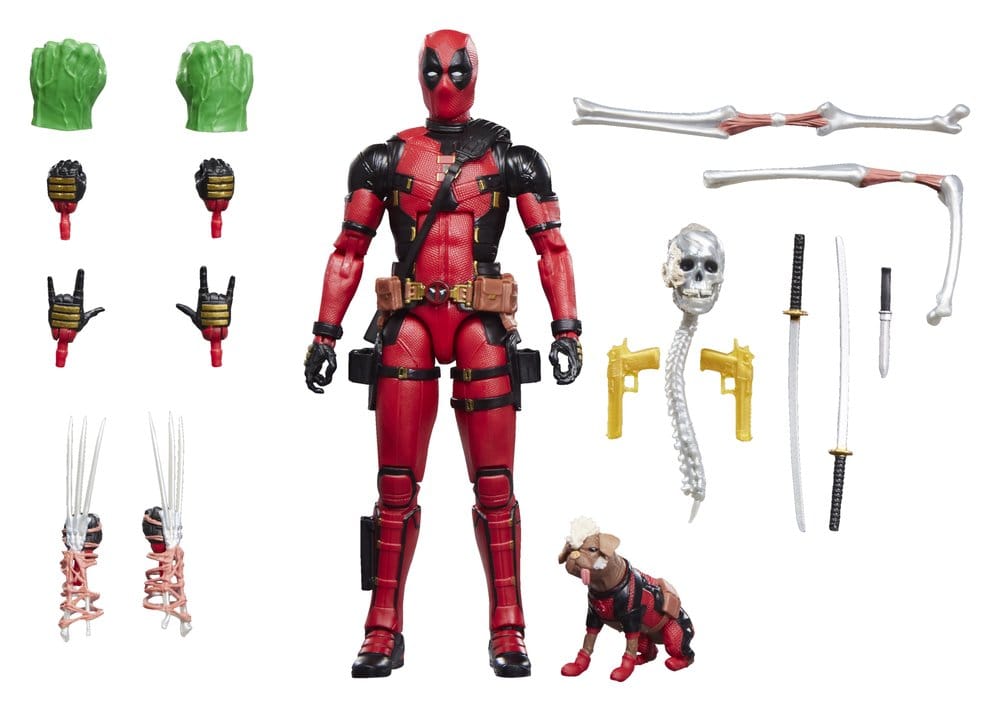 Deadpool & Wolverine Marvel Legends Figura Dogpool & Deadpool 15 cm