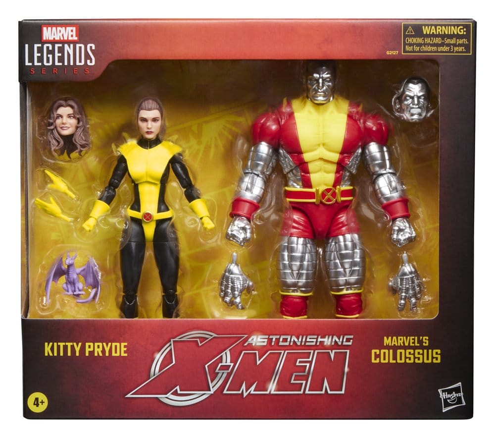 Astonishing X-Men Marvel Legends Pack de 2 Figuras Kitty Pryde & Marvel's Colossus 15 cm