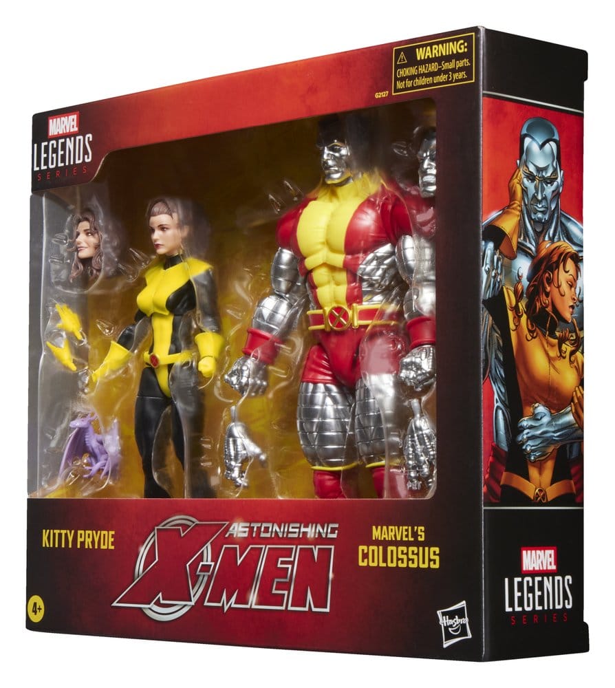 Astonishing X-Men Marvel Legends Pack de 2 Figuras Kitty Pryde & Marvel's Colossus 15 cm