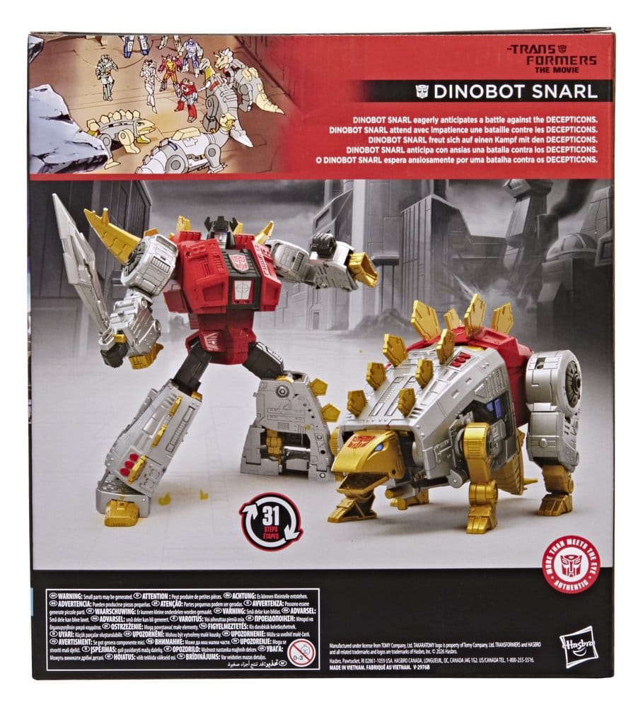 Figura hasbro transformers studio series dinobot snarl